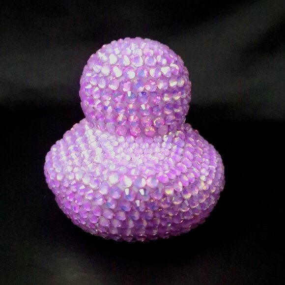Lavender Rubber Duck, Bling Duck, Jeep Ducks, Spring Gift, Easter Gift - Picture 6 of 10
